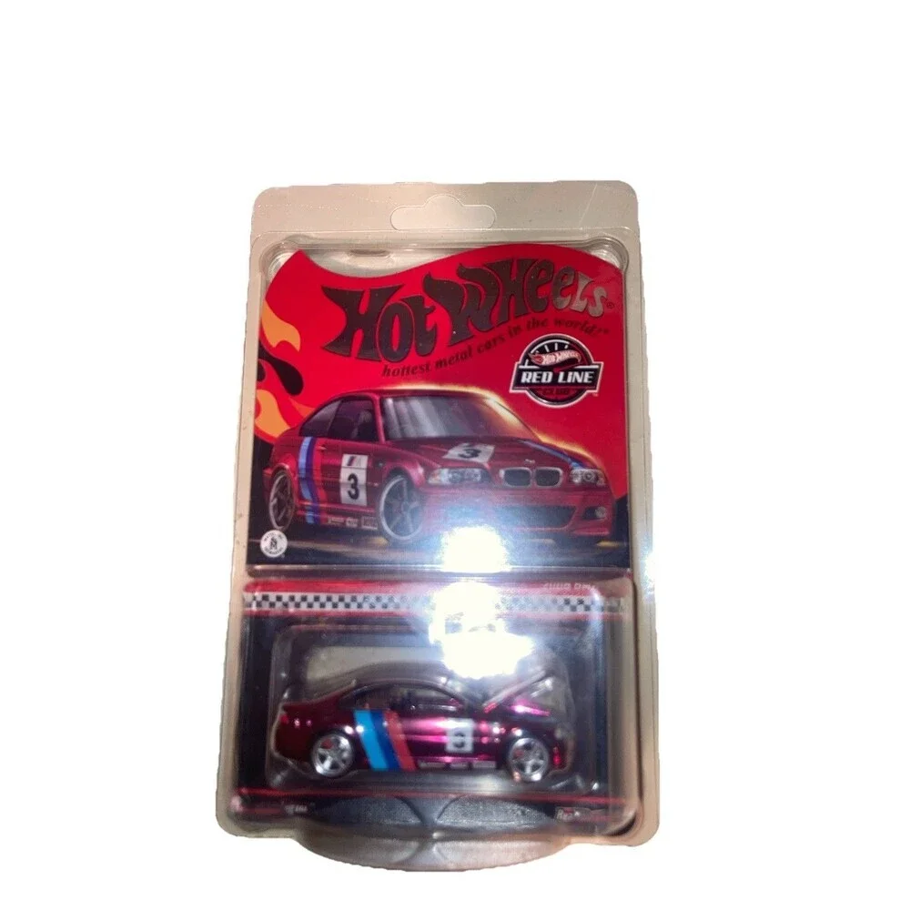 Hot Wheels RLC Redline Club Exclusive 2006 BMW M3 (Red) Sealed in Protector